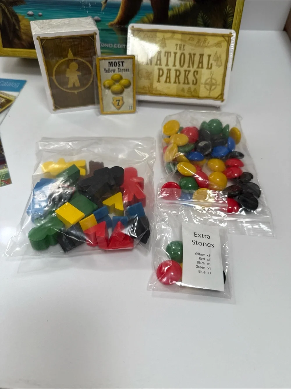 the National Parks Board Game - family fun! Open box new game